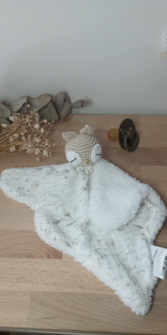 Doudou Hibou VENTE FLASH