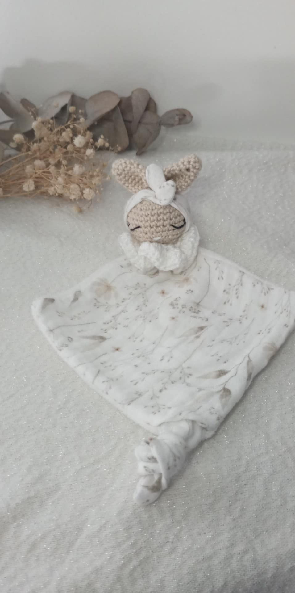 Mini Doudou Swan (Blanc) VENTE FLASH