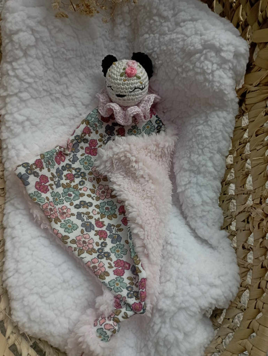 Rosy Le Panda (Doudou lange)